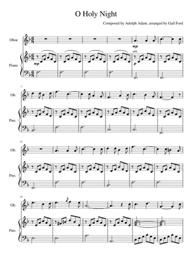 O Holy Night (arr. Gail Ford)