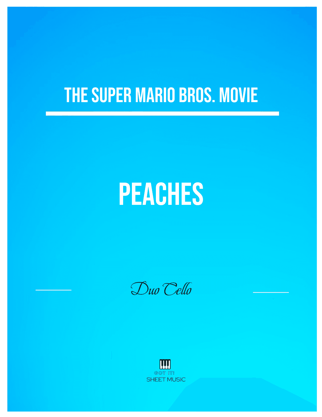 Peaches (arr. ANDRE LAITANO)