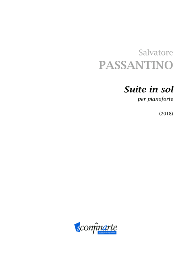 Salvatore Passantino: SUITE IN SOL (ES-21-053)