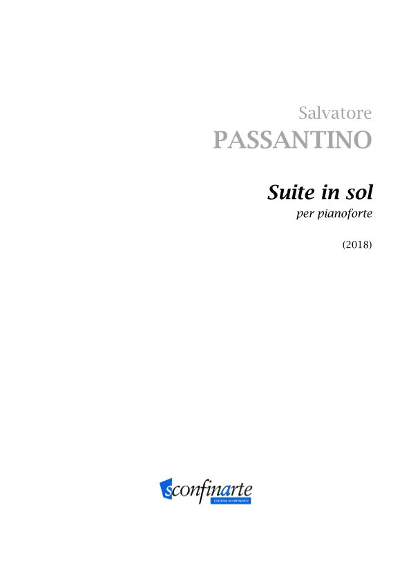 Salvatore Passantino: SUITE IN SOL (ES-21-053)
