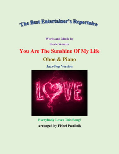 You Are The Sunshine Of My Life (arr. Fishel Pustilnik)