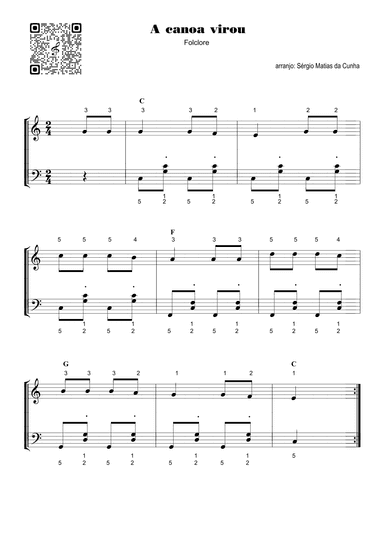 A canoa virou - Fase2 (arr. Sérgio Matias da Cunha)