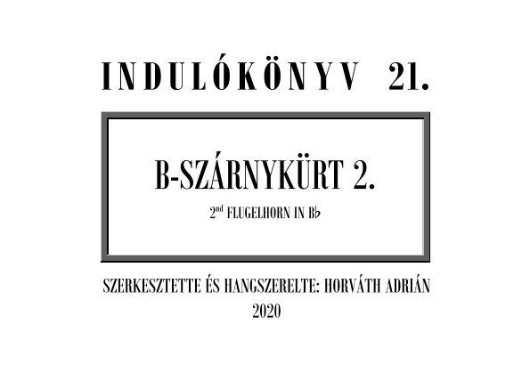 Indulókönyv 2020 - 21 Szárnykürt 2