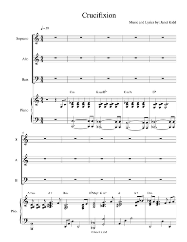 Crucifixion - from Easter Vigil Cantata