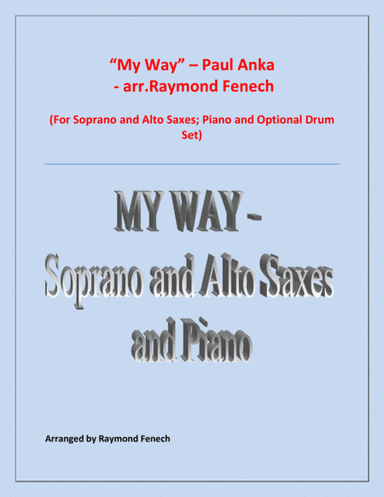 My Way (arr. Raymond Fenech)