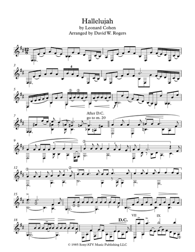 Hallelujah (arr. David W. Rogers)