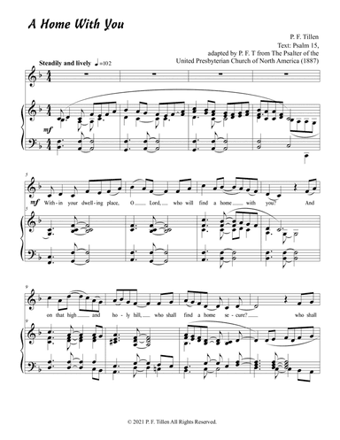 A Home With You (Psalm 15)