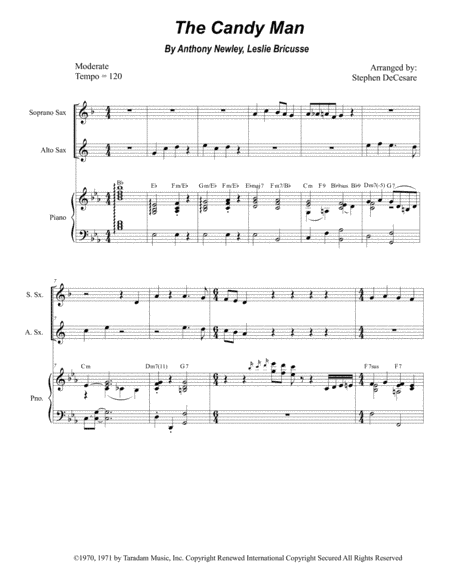 The Candy Man (arr. Stephen DeCesare)
