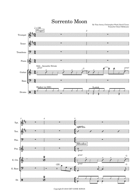 Sorrento Moon (arr. Daryl McKenzie)