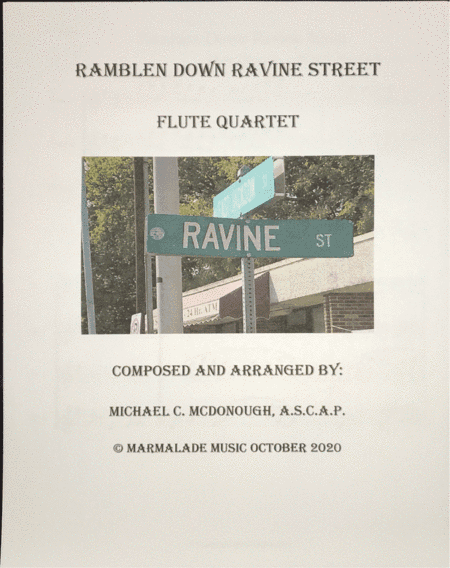 Ramblen Down Ravine St Flute Quartet