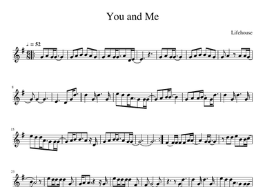 You And Me (arr. Julia Mills)