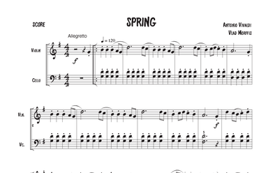 Spring (arr. Vlad Morffis)