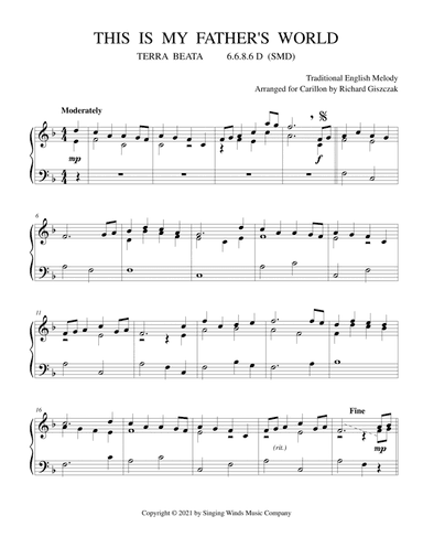This Is My Father's World (TERRA BEATA) (arr. Richard Giszczak)