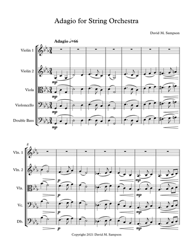 Adagio for String Orchestra