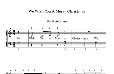 We Wish You A Merry Christmas (arr. Julie Wormald)