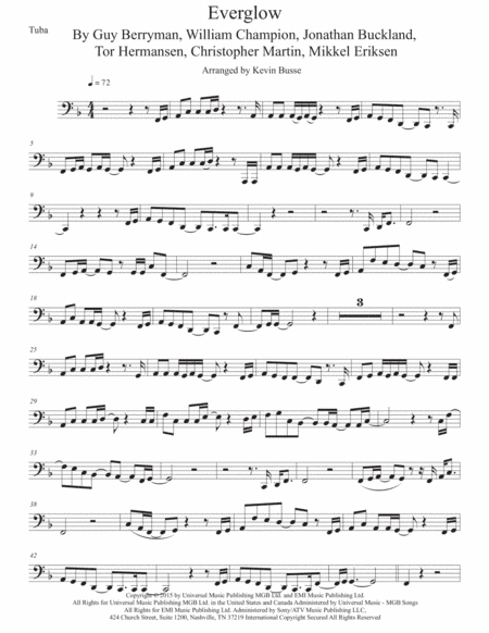 Everglow (arr. Kevin Busse)