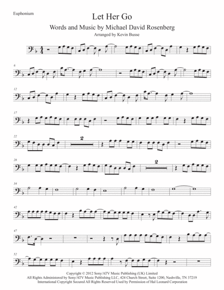 Let Her Go (arr. Kevin Busse)