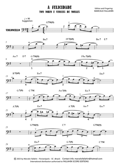 A Felicidade (arr. Marcelo Fallahin)