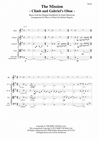 The Mission (arr. Stefano Pagotto)