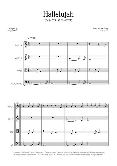 Hallelujah (arr. Iury Cardoso)