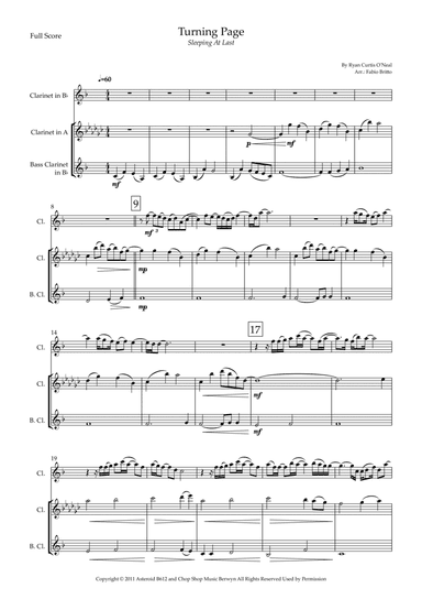 Turning Page (arr. Fabio Britto)