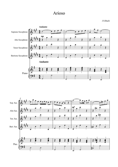 Arioso (arr. Alex Nunes Rodrigues)