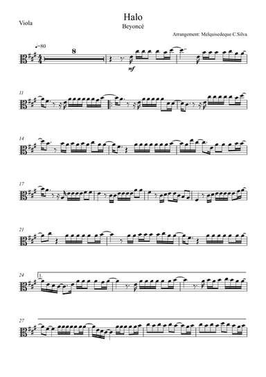 Halo (arr. Melquisedeque C.Silva)