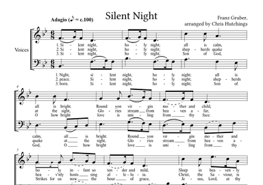 Silent Night (arr. Chris Hutchings)