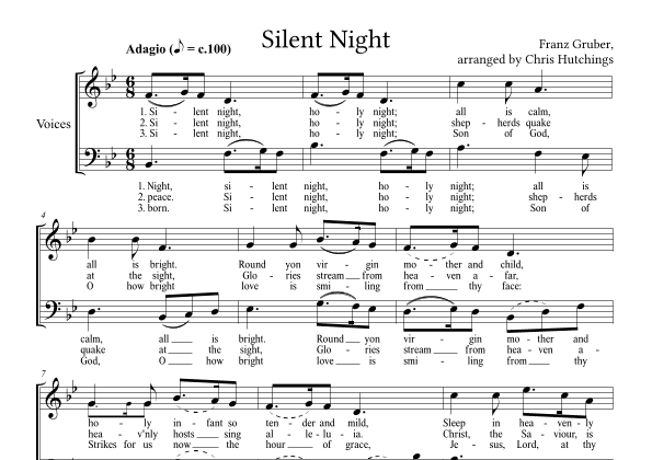 Silent Night (arr. Chris Hutchings)
