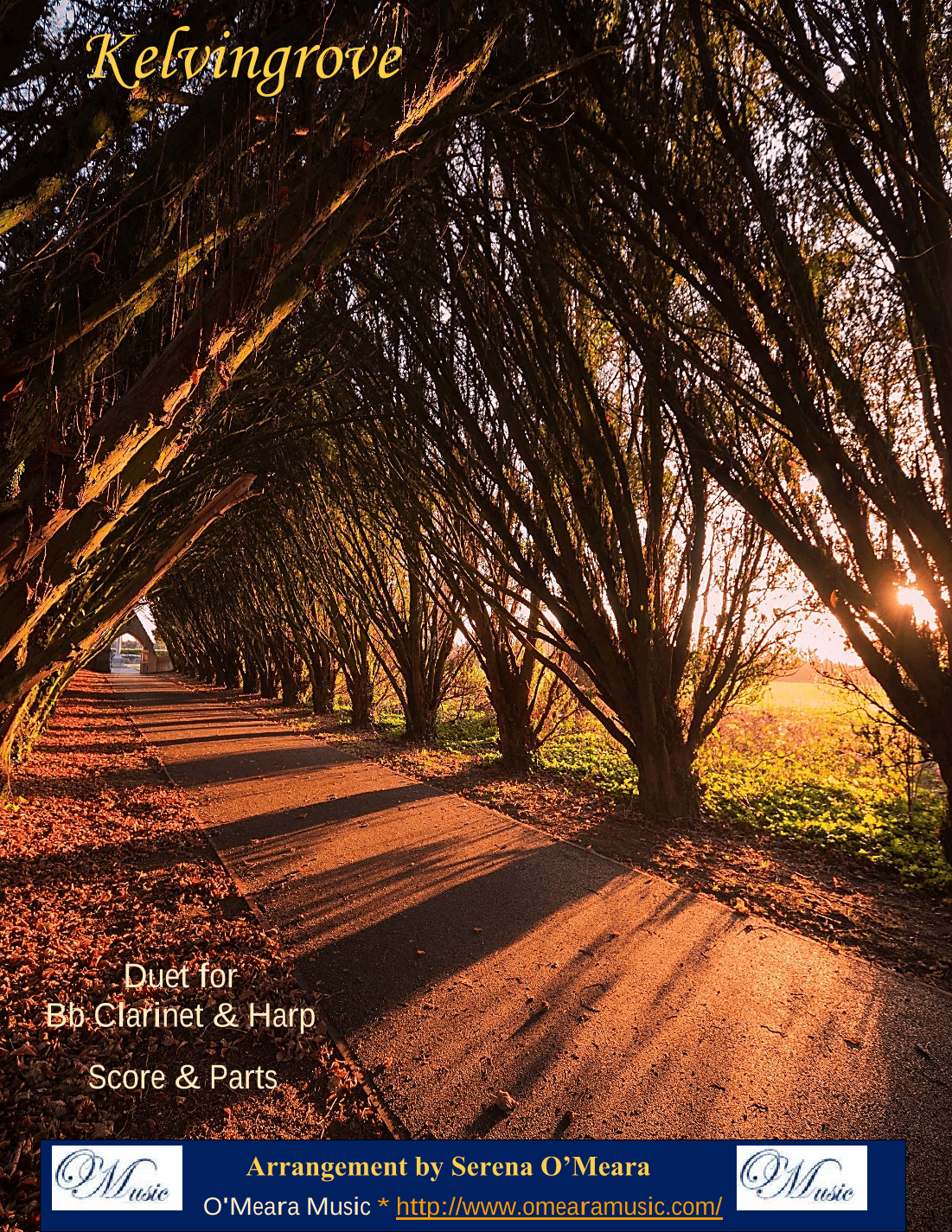 Kelvingrove, Duet for Bb Clarinet & Harp (arr. Serena O'Meara)