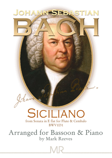 Siciliano for Bassoon and Piano (arr. Mark Reeves)