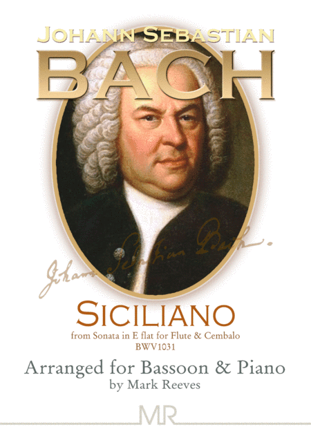 Siciliano for Bassoon and Piano (arr. Mark Reeves)