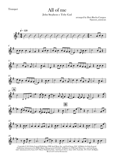 All Of Me (arr. Davi Rocha Campos)