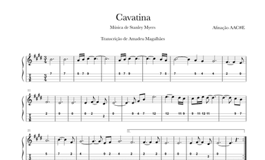 Cavatina (arr. Amadeu Magalhães)