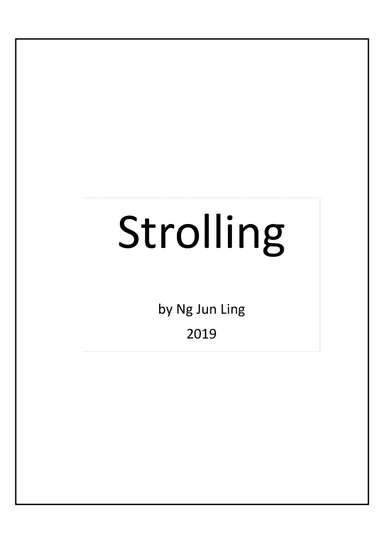 Strolling