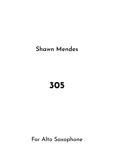 305 (arr. Jireh J.)