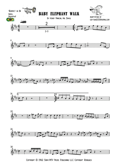 Baby Elephant Walk (arr. EDYCARLOS TAVARES)