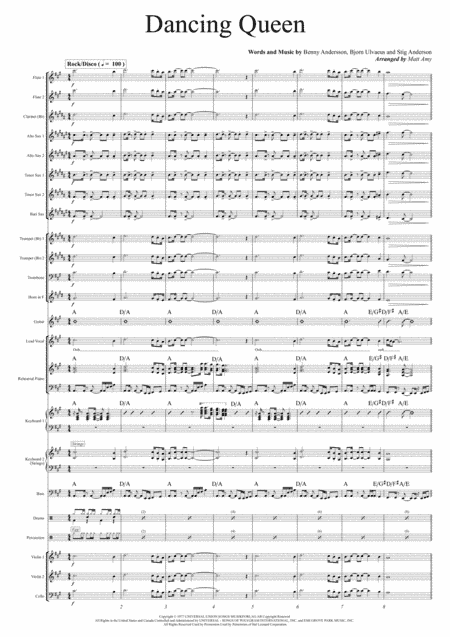 Dancing Queen (arr. Matt Amy)