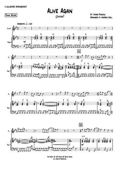 Alive Again (arr. Andrew Will)