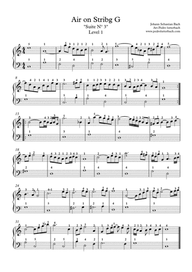 Air on G String (arr. Pedro Lutterbach)