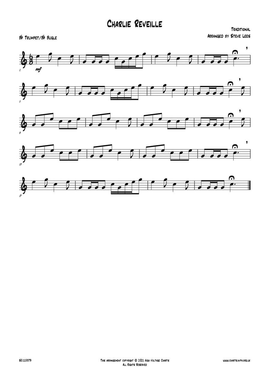 Charlie Reveille (arr. Steve Lees)