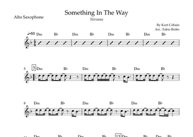 Something In The Way (arr. Fabio Britto)