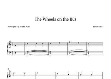 The Wheels on the Bus (arr. André Nusa)