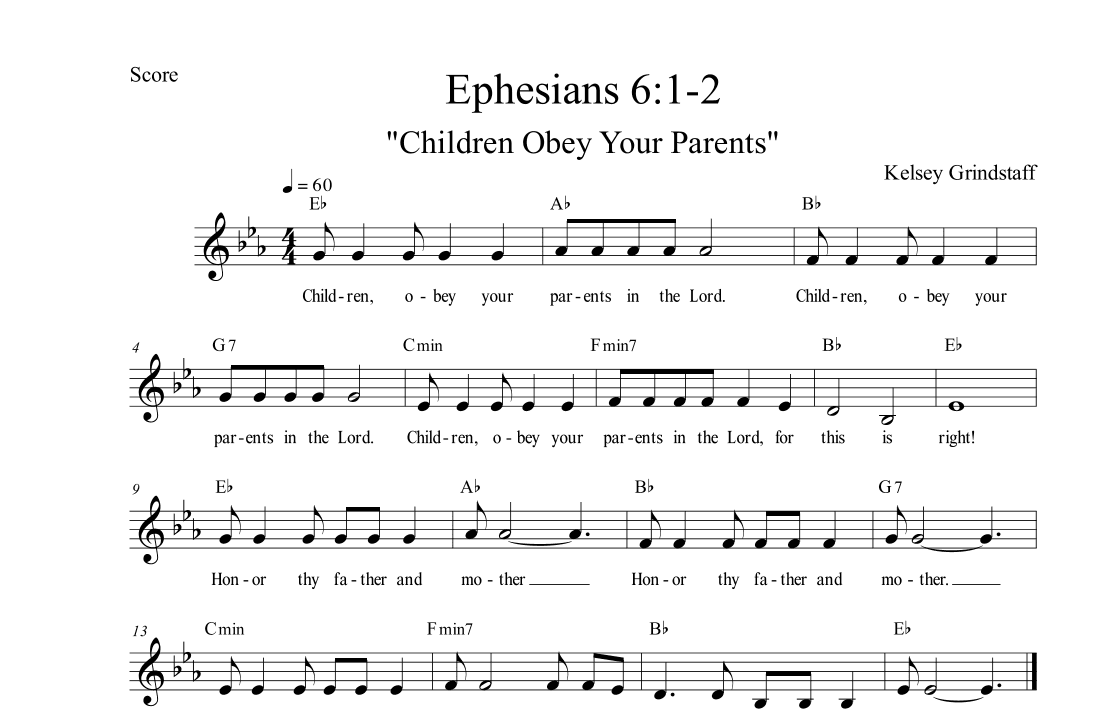Children, Obey Your Parents