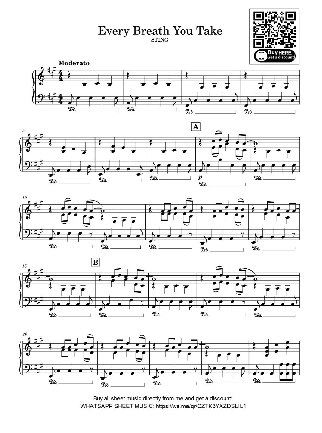 Every Breath You Take (arr. eduardo)