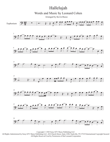 Hallelujah (arr. Kevin Busse)