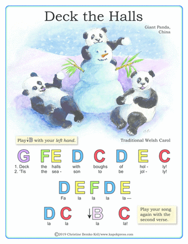 Deck the Halls (arr. Kapok Press LLC)