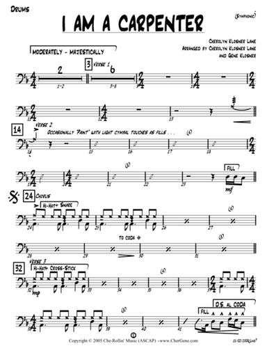 I Am a Carpenter (Joseph's Song) [Drums]
