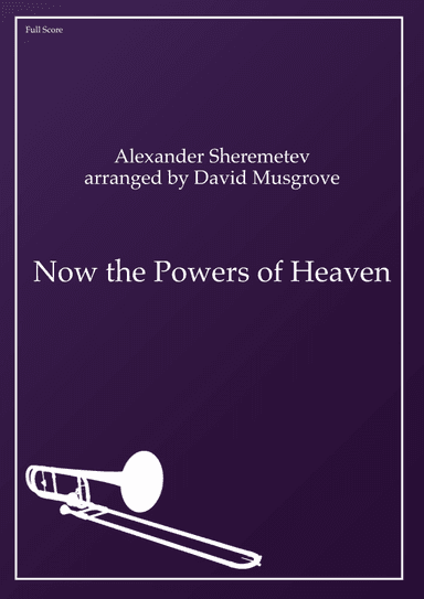 Now the Powers of Heaven (arr. David Musgrove)
