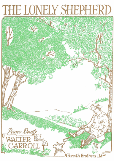 The Lonely Shepherd - Piano Duets by Walter Carroll